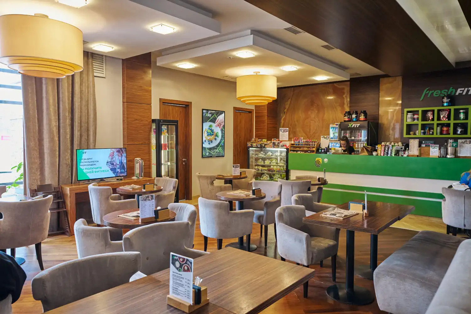 Фитнес-кафе